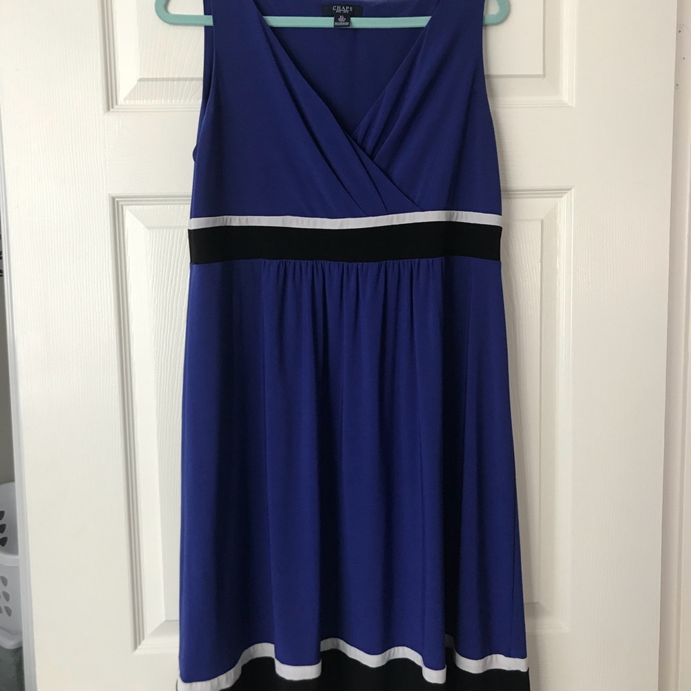 Chaps Block Color Dress